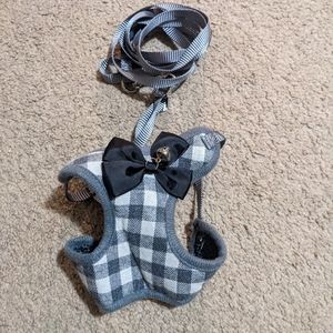 Plaid Small Pet Harness